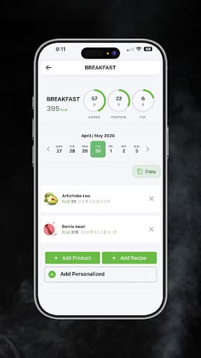 MyFitSpot screen 3